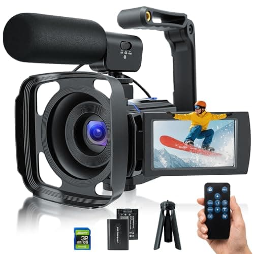 TryTalk 5K Vlogging Camera with 16X Zoom and Microphone for $117 + free shipping