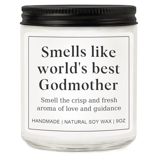 RIZOOCE Godmother Proposal Gift for Women, Birthday Mothers Day Godmother Gifts from Godchild for Her, Will You Be My Godmother Ideas - Lavender Candle