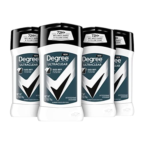Select Accts: 4-Pk 2.7-Oz Degree Men UltraClear Deodorant (Black + White) $8.75 w/ S&S