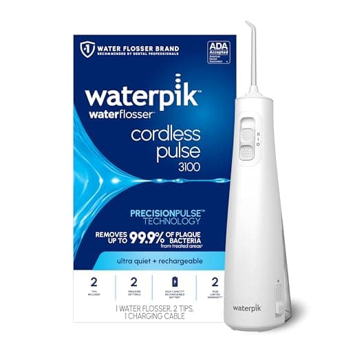 Waterpik Cordless Pulse 3100 Rechargeable Portable Water Flosser for $33 + free shipping w/ Prime