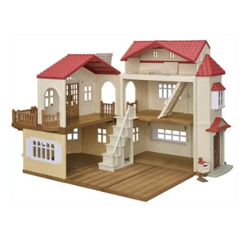 Calico Critters - Red Roof Hom...me Playset House Only, Ages 3+