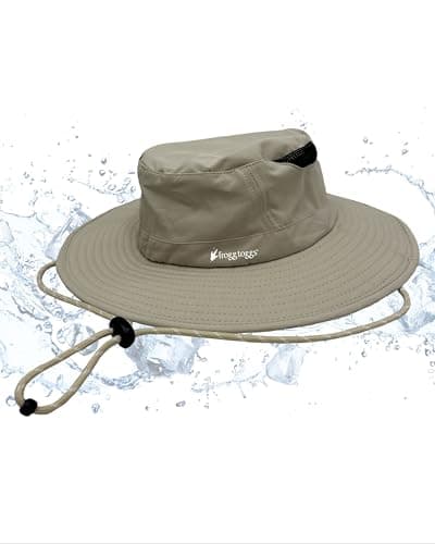 FROGG TOGGS Chilly Pro Perform...onie, Khaki with Topographical
