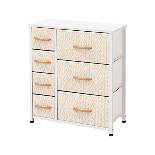 AZL1 Life Concept Vertical Dre...yway, Closets-7 Drawers, Ivory