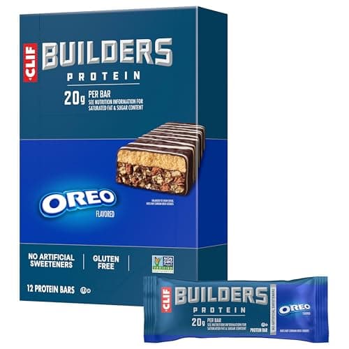 CLIF BUILDERS Protein Bars - O...Sweeteners - 2.4 oz. (12 Pack)