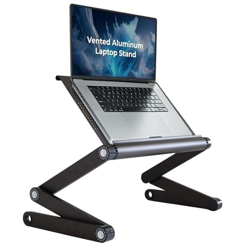 WorkEZ Executive Adjustable La...Computer Riser for Desk, Black