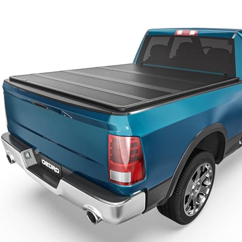 OEDRO Quad Fold Hard Truck Bed...019-2026 with 5.7ft Bed, Black