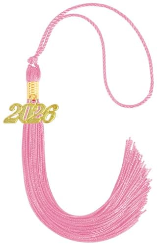 GRADFTY 2026 Tassel Graduation,Pink Tassel 2026 for Grad Cap and Graduation Ceremony Accessory Decoration