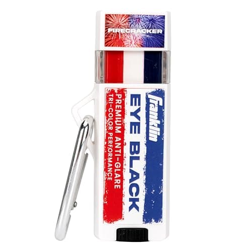 Franklin Sports Eye Black Stic...are Reduction - Red/White/Blue
