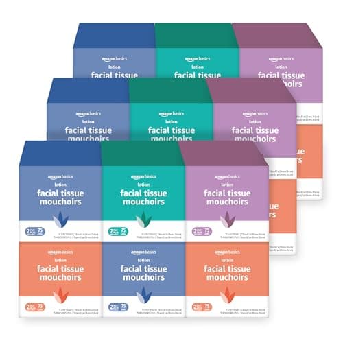 Amazon Basics 1,350-Count 2-Ply Facial Tissues w/ Lotion for $16 w/ Subscribe & Save + free shipping w/ Prime