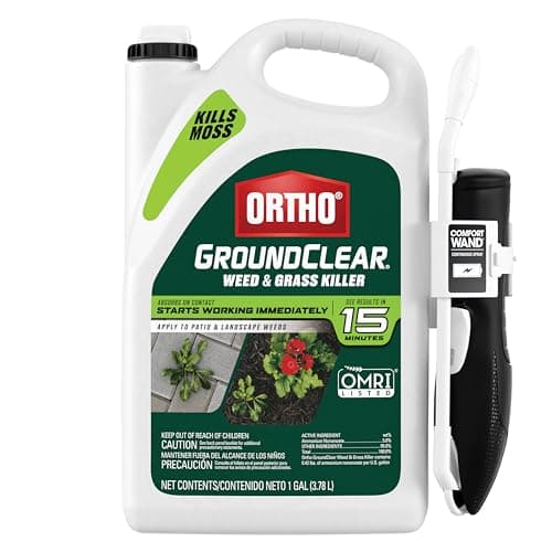 Ortho GroundClear Weed & Grass Killer 1-Gallon Jug for $17 + free shipping w/ Prime