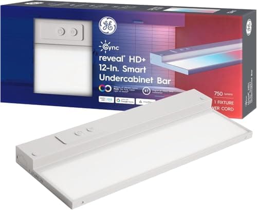 GE Cync Reveal HD+ Smart Under...ure, Color Changing, 12-in Bar