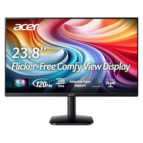 acer KA242Y G0bi 23.8" Full HD... 99% | Tilt | HDMI & VGA Ports
