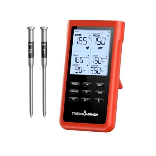 ThermoMaven 3000FT Smart Wireless Meat Thermometer for $40 + free shipping