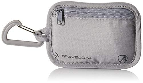 Travelon RFID Blocking Clip Stash Pouch (Gray) $6 + Free Shipping w/ Prime or on $35+