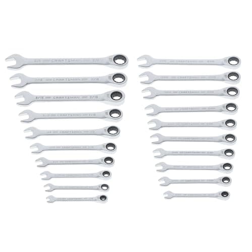 CRAFTSMAN Ratchet Wrenches Set...4 Degree Arc Swing (CMMT87220)