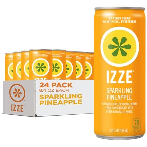 24-Pack 8.4-Oz IZZE Sparkling Water Juice Beverage Blend (Pineapple) $13.48 w/ S&S + Free Shipping w/ Prime or on $35+