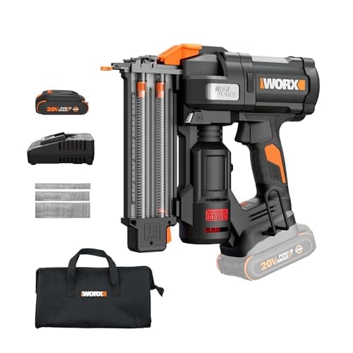 WORX 20V PowerShare Cordless Brad Nailer for $139 + free shipping
