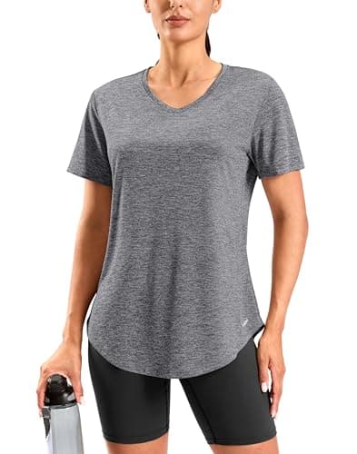 Viodia Women's Full Back Workout Top for $9 + free shipping w/ Prime