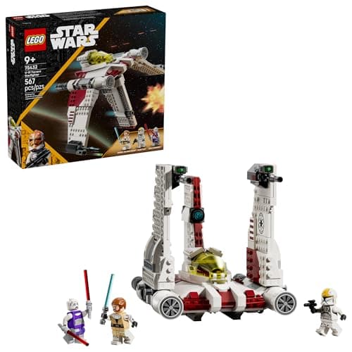 $51.99 | 567-Piece LEGO Star Wars: The Clone Wars - V-19 Torrent Starfighter (75432, 2025) at Amazon