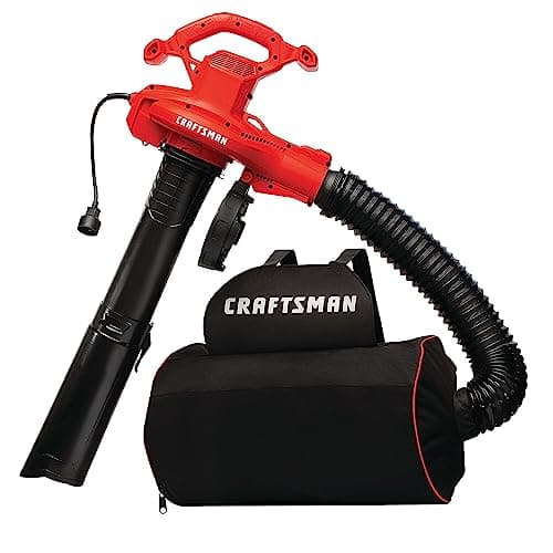 CRAFTSMAN 12-Amp Corded Electric 3-in-1 Leaf Blower, Vacuum & Mulcher (CMEBL7000) $61.98 + Free Shipping