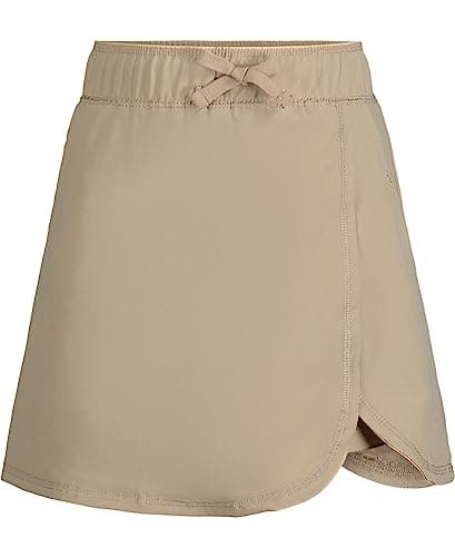 Nautica Girls School Uniform Performance Scooter, Khaki/Wrap, 10