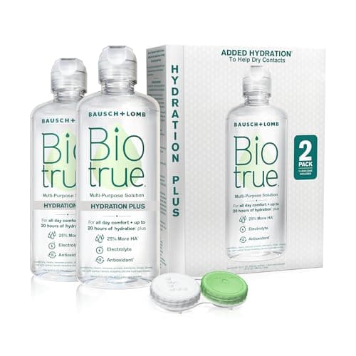 [SnS, AC] $5.40* | 2-Pack 10-Oz Bausch + Lomb Biotrue Hydration Plus Contact Lens Solution at Amazon