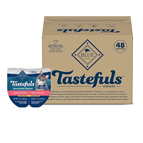 Blue Buffalo Tastefuls Spoonle...rays, Salmon Entreé (24 Count)