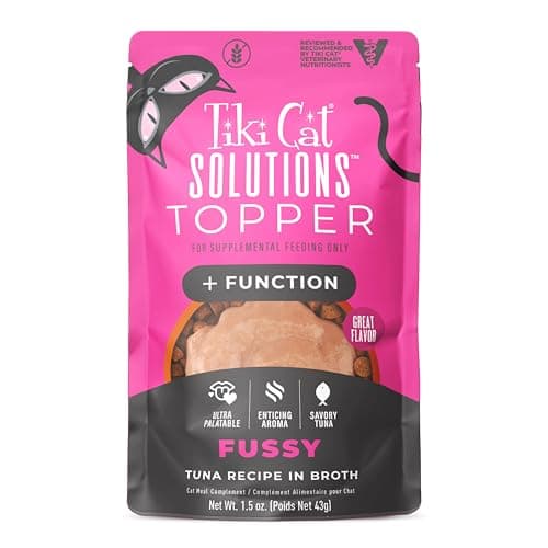 Tiki Cat Solutions Topper, Fus...roth, 1.5 oz. Pouch (12 Count)
