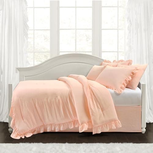Lush Decor Reyna Ruffle Daybed...ffled Bedding - Coquette Decor