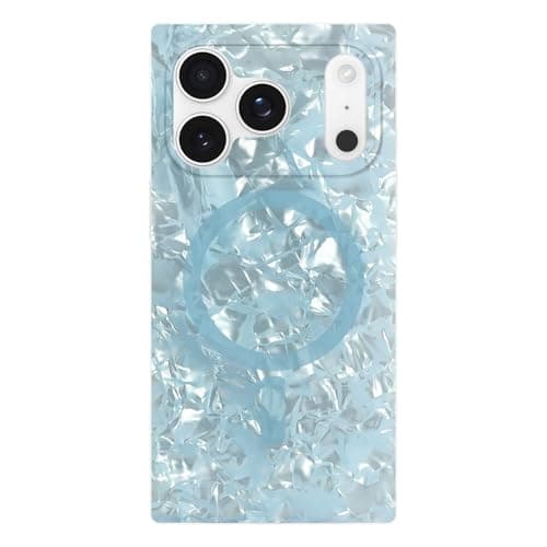 Flaunt Official Square Protect... Shockproof - (ICY Blue Pearl)