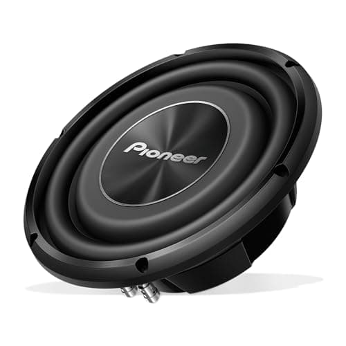 PIONEER A-Series TS-A2500LS4 10” Subwoofer – 1200W Max, Shallow-Mount Design, Deep Bass in Tight Spaces $99.00