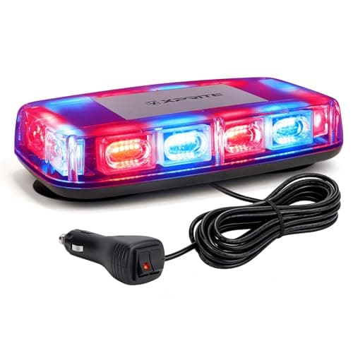 Xprite Upgraded 12" 72LED Roof...s, Snow Plow - Mix Multi Color