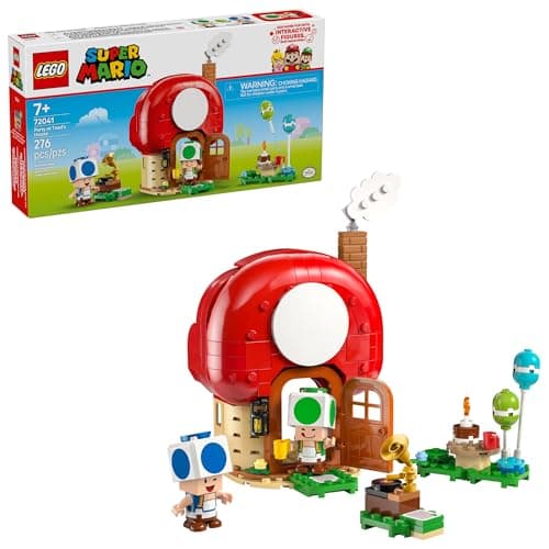 276-Piece LEGO Super Mario: Expansion Set - Party at Toad's House (72041, 2025) $23.99 + Free Shipping w/ Prime or on $35+