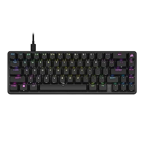$79.99 | Corsair K65 PRO Mini RGB 65% Optical-Mechanical Wired Gaming Keyboard at Amazon