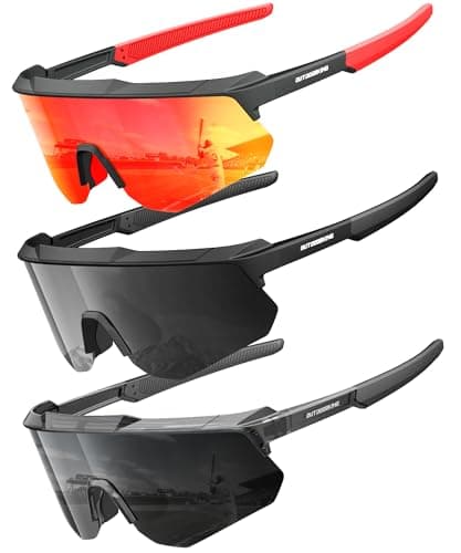 Prime: 3-Pack QALLY Men's or Women's Polarized Wrap-Around Sport Sunglasses $9.50 + Free S&H
