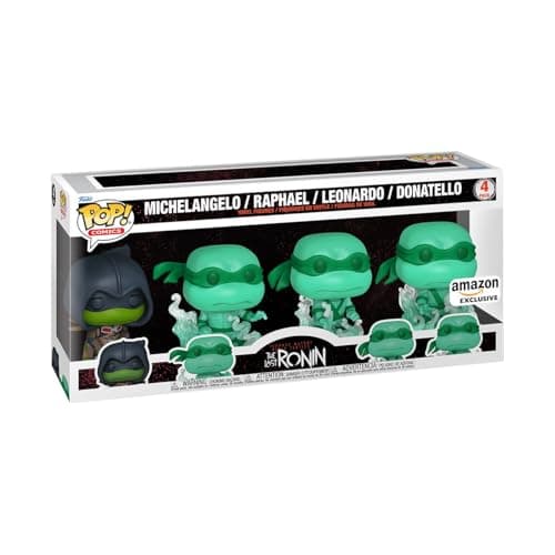 Funko Pop Comics: 4-Pk Teenage Mutant Ninja Turtles The Last Ronin Figures $23.25