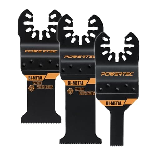 POWERTEC Oscillating Tool Blad...l Purpose Applications (14502)