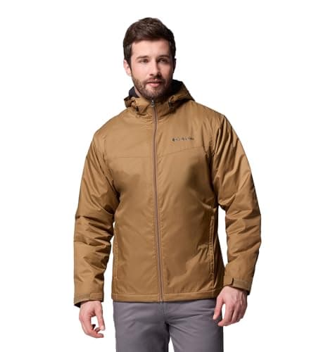 Columbia Mens Glennaker II She...ined Rain Jacket, Delta, Small