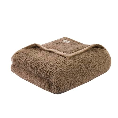 Woolrich Burlington Berber Bla...Set, King 108" W x 90" L Brown