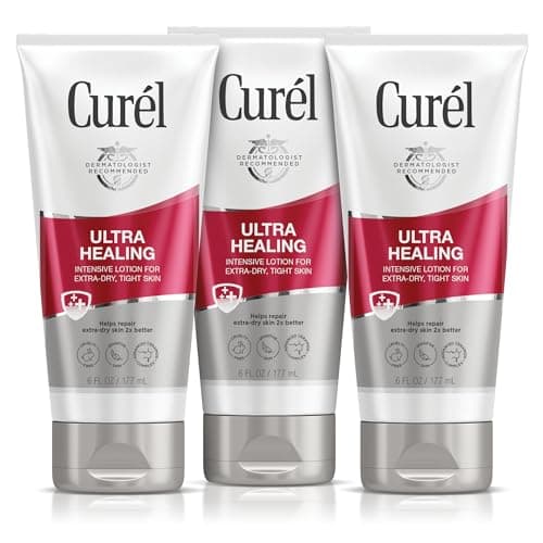 Select Accts[S&S,AC] 3 Pack 6 Oz Curel Ultra Healing Intensive Fragrance-Free Lotion $6.77 + Free S&H w/ Prime or $35+