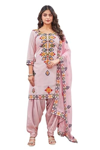 Shreyanvi Indian Pakistani Designer Ready to Wear Ethnic Punjabi Salwar Kameez Dupatta Patiala Suit Set for Women