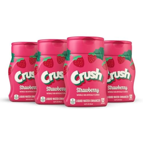Crush, Strawberry, Liquid Wate...ks) – Sugar Free, Zero Calorie