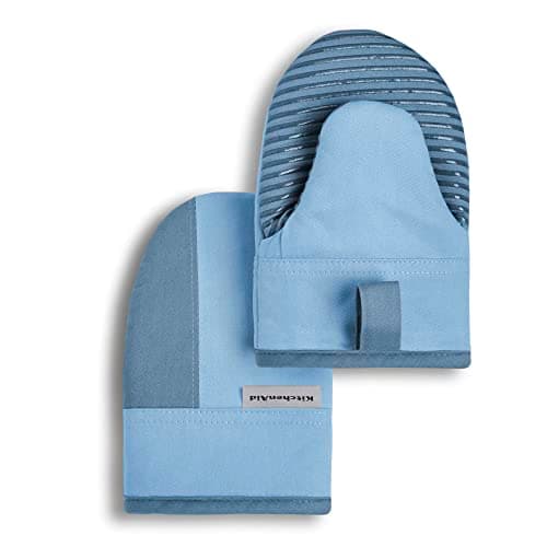 Prime Members: 2-Pack KitchenAid Beacon 5.5" x 8" Mini Oven Mitt Set (Majestic Yellow) $9.96 + Free Shipping