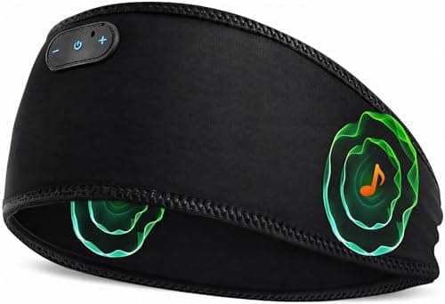 ZHENYEMEI Bamboo Cotton Wireless Bluetooth Sleep Headphones Headband (Black) $4.99 + Free Shipping w/ Prime or on $35+
