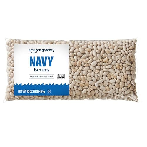 Amazon Grocery, Navy Beans, 16...zon Fresh, Packaging May Vary)