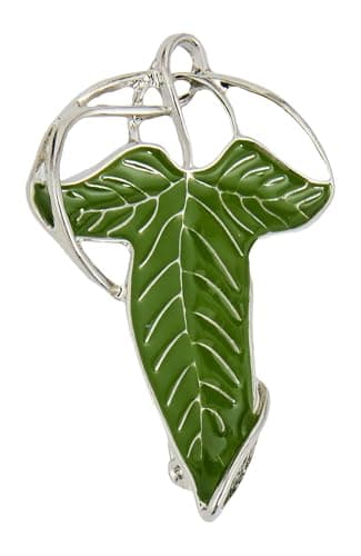 Rubies Lord Of The Rings: Fellowship Leaf Clasp for Adults, No Size