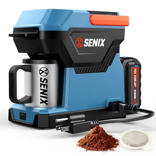 Senix Portable Coffee Maker w/ 5000mAh Battery for $79 w/ Prime + free shipping