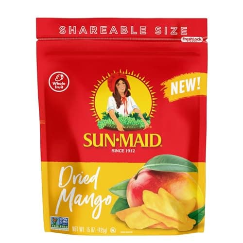 Sun-Maid Dried Mango Slices - ...Snacks, and Charcuterie Boards