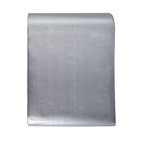 VEVOR Tarp Waterproof 20x30 ft...forced Grommets (Silver/Brown)
