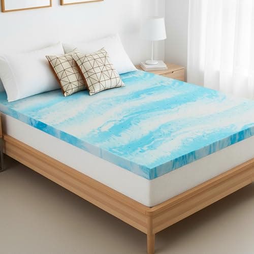 Memory Foam Mattress Topper Fu...rm Room, CertiPUR-US Certified